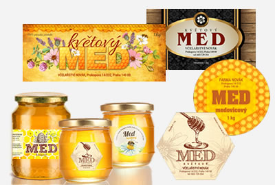 Univerzálne etikety na med