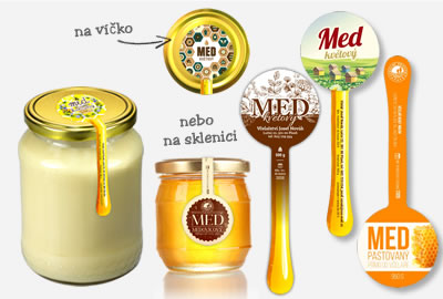 Etikety guľaté Ø 45mm s uzatváracou páskou