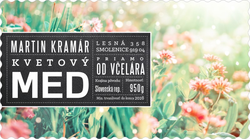 Etiketa na med - emmz- 148 emmz-148