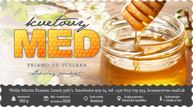 Etiketa na med - emmz- 150 emmz-150