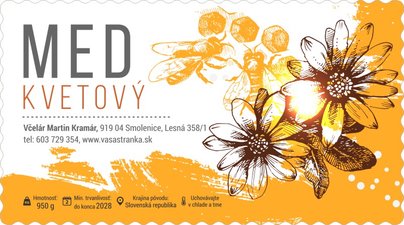 Etiketa na med - emmz- 27 emmz-27