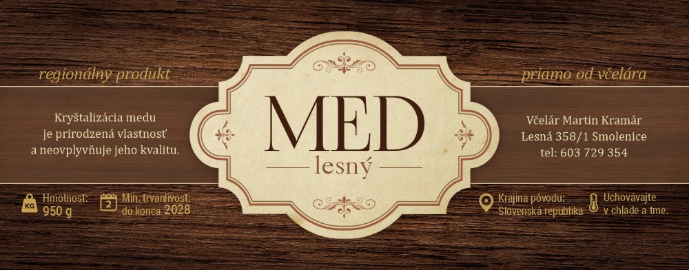 Etiketa na med - emn- 31 emn-31