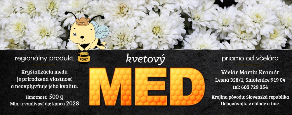 Etiketa na med - emn- 50 emn-50