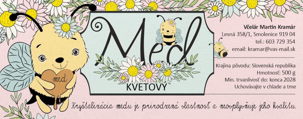 Etiketa na med - emn- 54 emn-54