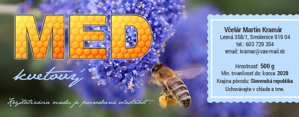 Etiketa na med - emn- 66 emn-66