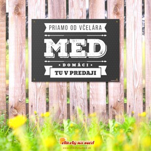 Cedule predaj medu - 420x300mm - CD21