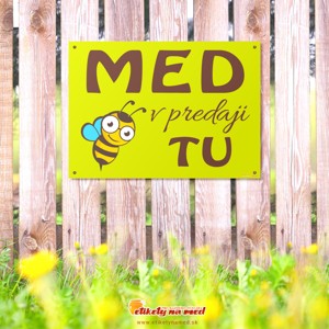 Cedule predaj medu - 420x300mm - CD28