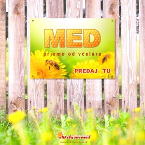Cedule predaj medu - 420x300mm - CD3