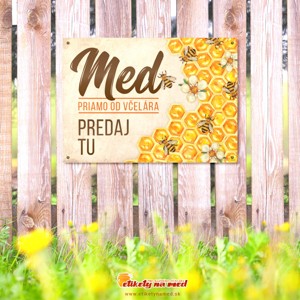 Cedule predaj medu - 420x300mm - CD32