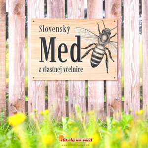 Cedule predaj medu - 420x300mm - CD45