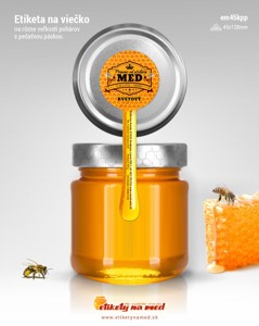 Etiketa na med - em45kpp- 7