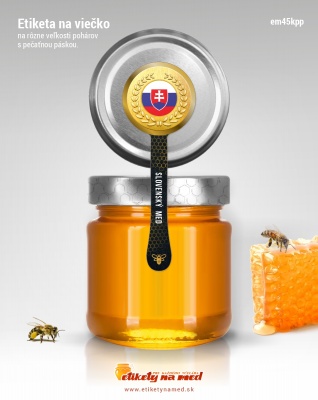 Etiketa na med - em45kpp- 75