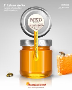 Etiketa na med - em45kpp- 9