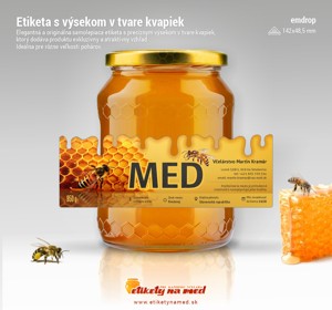 Etiketa na med - emdrop - 11