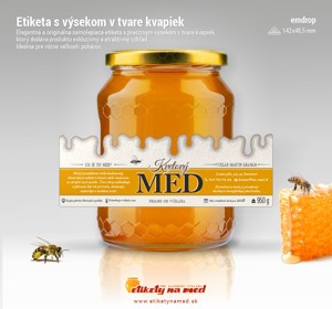 Etiketa na med - emdrop - 12