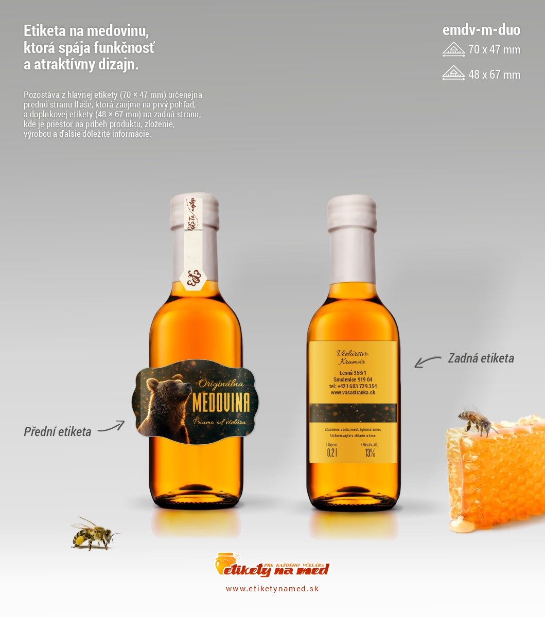 Etikety na medovinu predn&eacute; a zadn&eacute; - emdv-m-duo-3