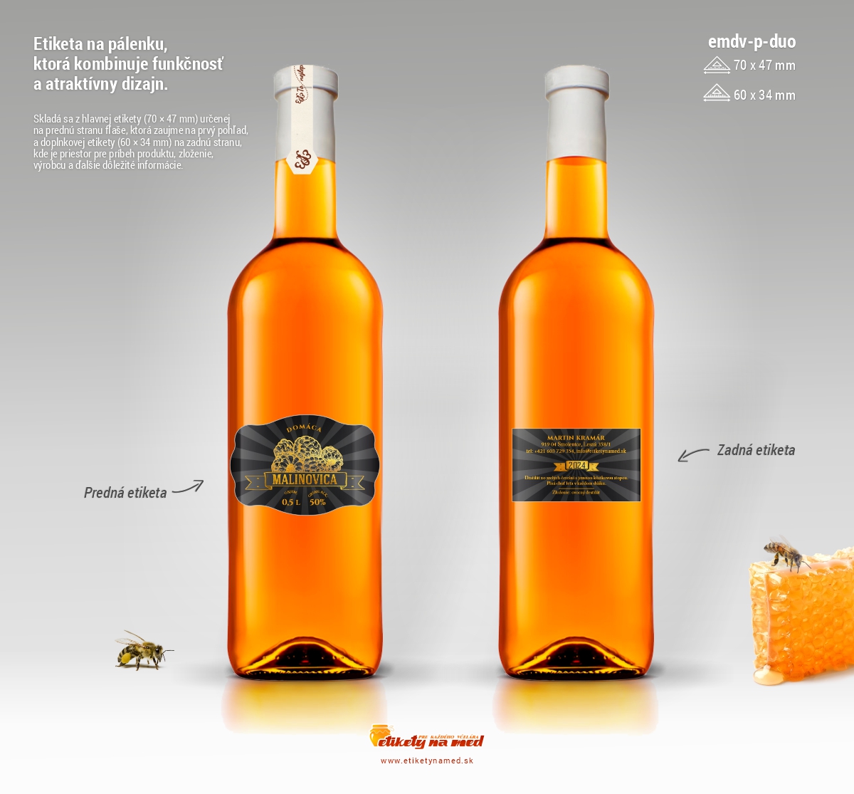 Etikety na destil&aacute;t predn&eacute; a zadn&eacute; - emdv-p-duo-7