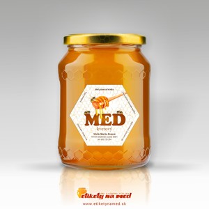 Etiketa na med - emh-14