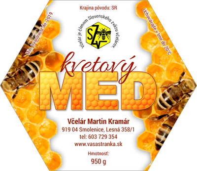 Etiketa na med - emh-15