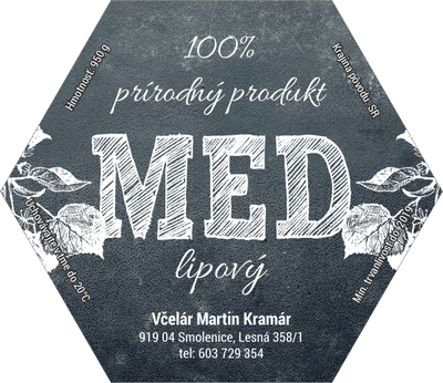 Etiketa na med - emh-21