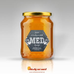 Etiketa na med - emh-21