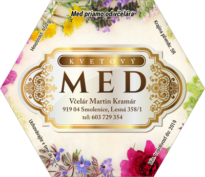 Etiketa na med - emh-26