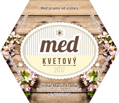 Etiketa na med - emh-27