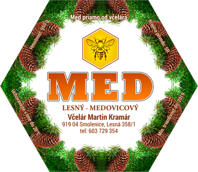 Etiketa na med - emh-38