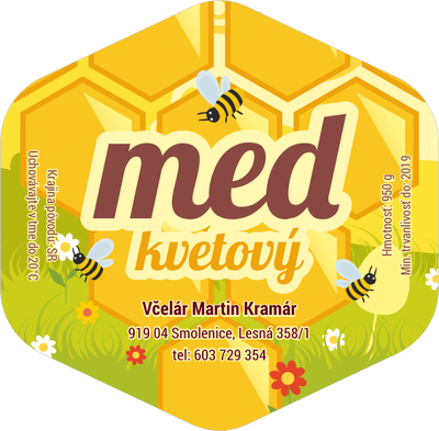 Etiketa na med - emh2-20