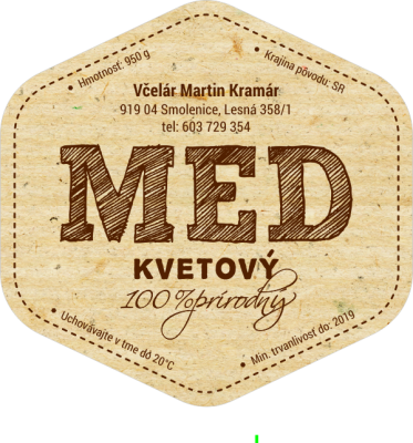 Etiketa na med - emh2-23