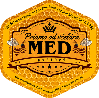 Etiketa na med - emh2-27