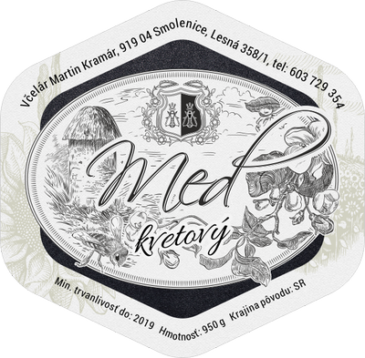 Etiketa na med - emh2-34