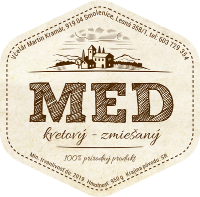 Etiketa na med - emh2-41