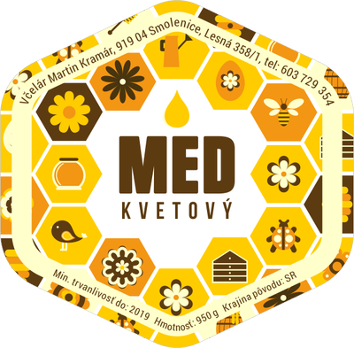 Etiketa na med - emh2-43