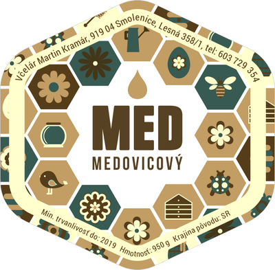 Etiketa na med - emh2-44