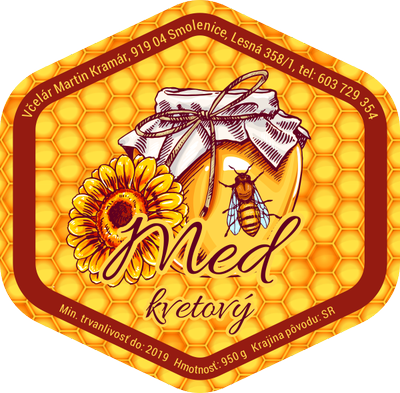 Etiketa na med - emh2-5