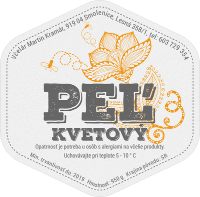 Etiketa na peľ - emh2-50