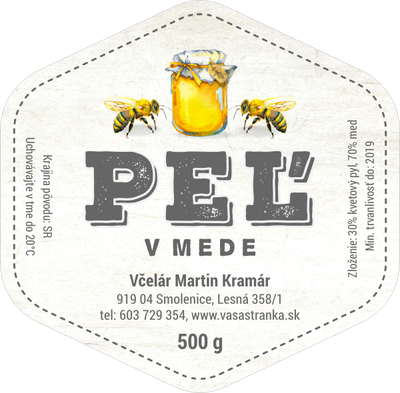 Etiketa na peľ - emh2-54