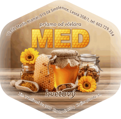 Etiketa na med - emh2-57