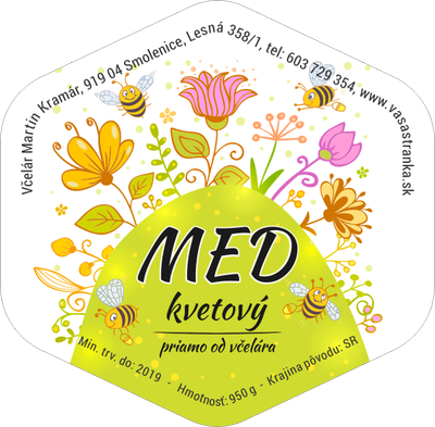 Etiketa na med - emh2-58