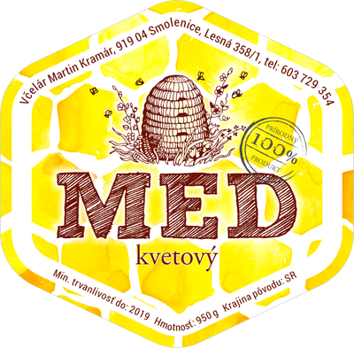 Etiketa na med - emh2-7