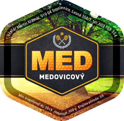 Etiketa na med - emh2-8