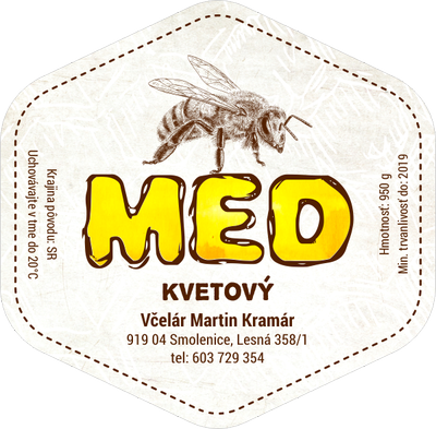 Etiketa na med - emh2-9