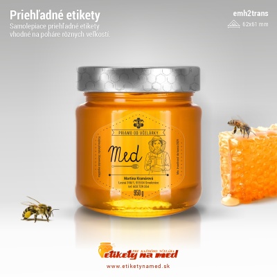 Transparentn&aacute; etiketa - emh2trans - 20