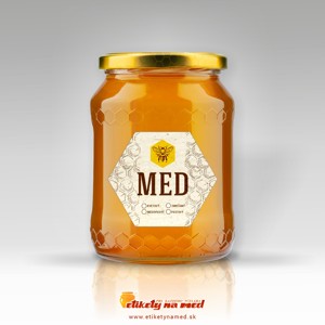 Etiketa na med - emhu - 20
