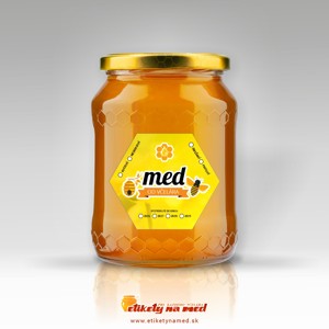 Etiketa na med - emhu - 24