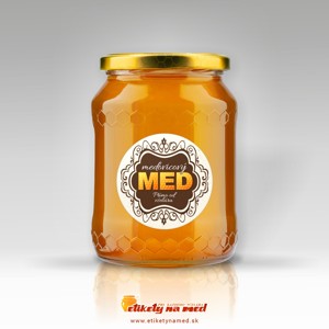 Etiketa na med - emku-19