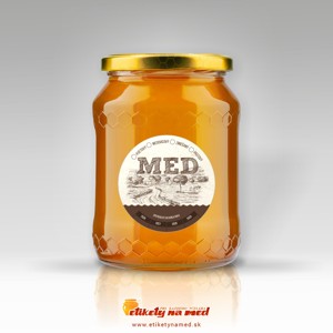 Etiketa na med - emku-27
