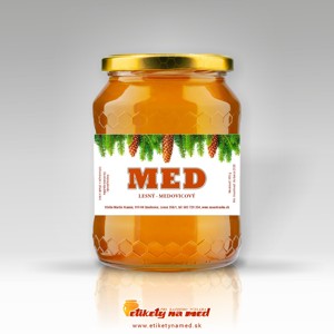 Etiketa na med - emm-106