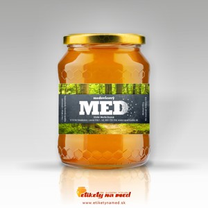 Etiketa na med - emm-123